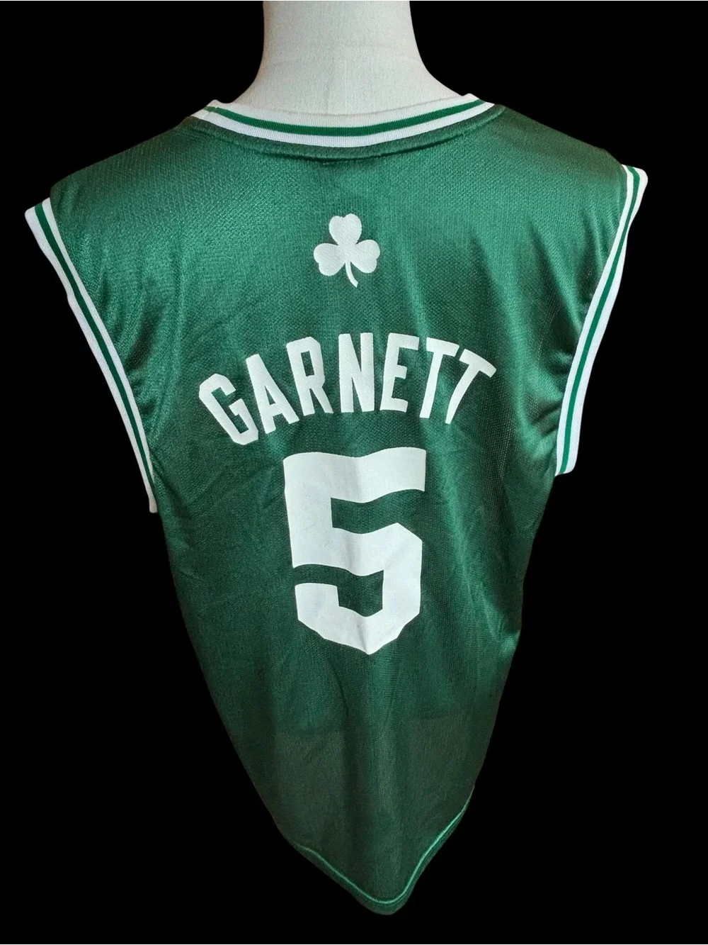 Adidas #5 Kevin Garnett Boston Celtics Green Swingman Jersey Mens Large L excell